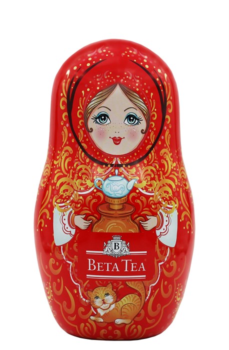Бета Чай Матрешка, красная банка, 30 гр 1876 - фото 5140
