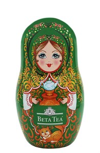 Бета Чай Матрешка, зеленая банка, 30 гр 1875