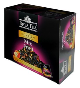 Бета Чай  Фьюжн Фруктовый Микс, 100 пакетиков 1889