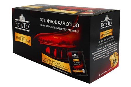 Бета Чай Отборное Качество, 25 пакетиков по 2 грамма 1677